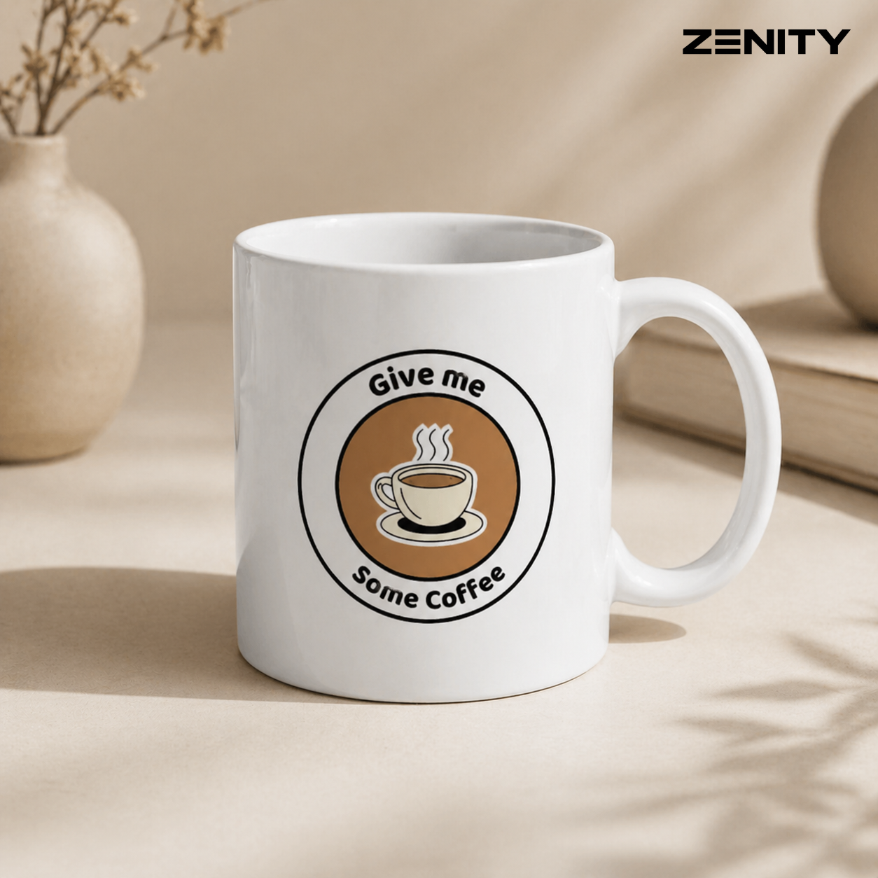 White Coffee Mug
