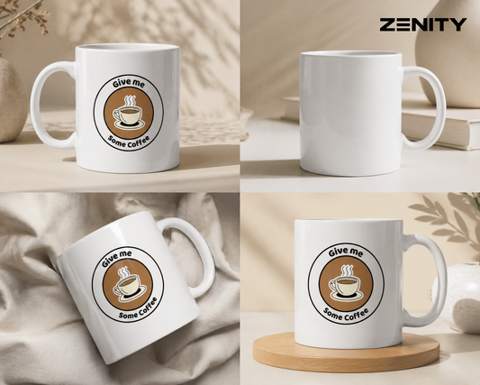 White Coffee Mug